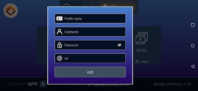 Xtream IPTV Player ภาพหน้าจอ 1