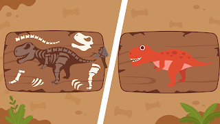 Dinosaur Car Games：DuDu Games captura de pantalla 4