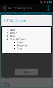 HTML Tutorial Programs syot layar 5