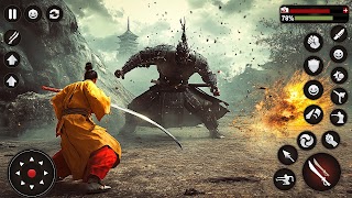 game pertarungan pedang ninja poster