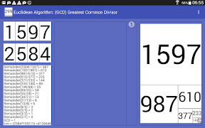 Euclidean Algorithm GCD syot layar 6