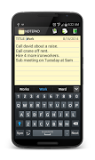 7 Schermata NOTE PAD