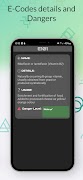 E-Codes : Additives scanner screenshot 7