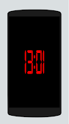 Simple Digital Clock Poster