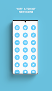 Clear Sky - A Flatcon Icon Pac screenshot 2