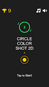 Circle Color Shot 2D โปสเตอร์