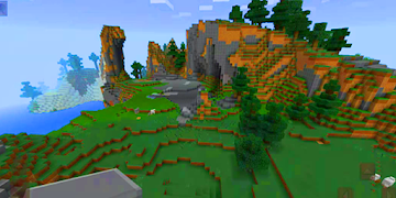 برنامهنما Mincraft 3D Block Crafting World عکس از صفحه