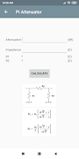 Attenuator Calculator ภาพหน้าจอ 1
