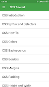 CSS and CSS3 Tutorials screenshot 1