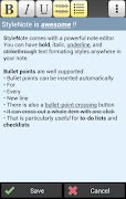 StyleNote Notes & Memos screenshot 1
