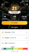 Home Workout for Men ภาพหน้าจอ 5