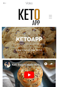 برنامه‌نما The KetoAPP عکس از صفحه