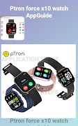Ptron force x10 watch AppGuide Screenshot 3