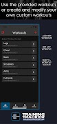 Training Tracker - Workout Log تصوير الشاشة 6