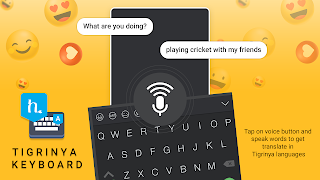 Tigrinya Voice Typing Keyboard Ekran Görüntüsü 4