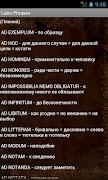 Latin Phrases imagem de tela 3