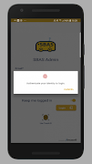 SBAS Admin App تصوير الشاشة 5