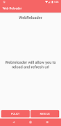 WebReloader : Automatic Websit स्क्रीनशॉट 6