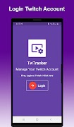 TwTracker - Tracker For Twitch স্ক্রিনশট 1