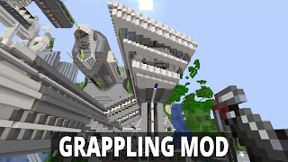 Grappling Hook Mod Minecraft 截圖 3