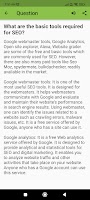 SEO Interview Question Ekran Görüntüsü 3
