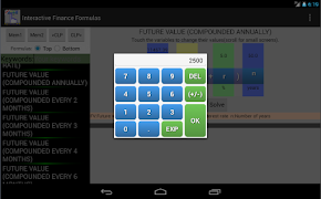 Finance Formulas PRO 截图 7