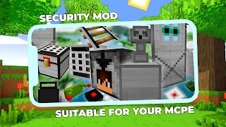 Security Craft Mod Minecraft ảnh chụp màn hình 6