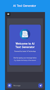 AI Text Generator الملصق