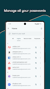 برنامه‌نما Dashlane Password Manager عکس از صفحه