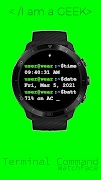Terminal Command Watchface Pro screenshot 6