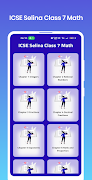ICSE Selina Class 7 Math poster