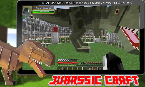 Jurassic Craft Mod Minecraft screenshot 2
