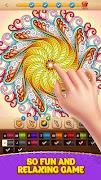 Cross Stitch Coloring Mandala 截图 3