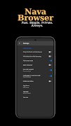 Nava Browser - Fast & Light Screenshot 7