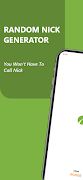 برنامه‌نما Random Nick Generator عکس از صفحه