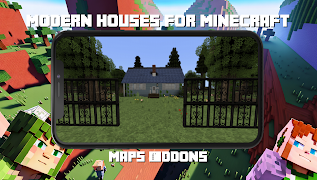 Casas modernas para Minecraft captura de pantalla 4
