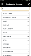 Engineering Dictionary ảnh chụp màn hình 1
