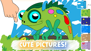 برنامه‌نما Easy coloring pages for kids عکس از صفحه