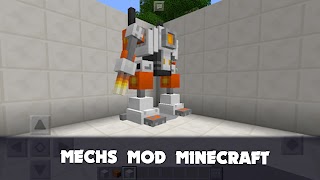 برنامه‌نما Mechs Mod for Minecraft PE عکس از صفحه