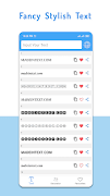 Stylish Text Generator تصوير الشاشة 1
