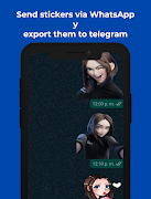 Sam Samsung Stickers স্ক্রিনশট 1