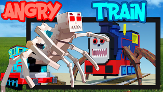 Mod train en colère Affiche