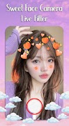 Sweet Face Camera Live Filter Affiche