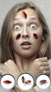 Cockroach Prank Selfie Camera পোস্টার