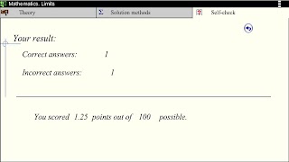 6 Schermata Math. Limits