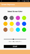 Screen Brightness Control, Blu gönderen