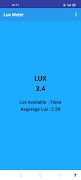 Hello lux meter स्क्रीनशॉट 3