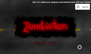 Poster Zombieton