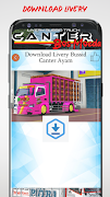 Bussid Truck Canter Bos Muda اسکرین شاٹ 3