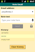 Note Email captura de pantalla 6